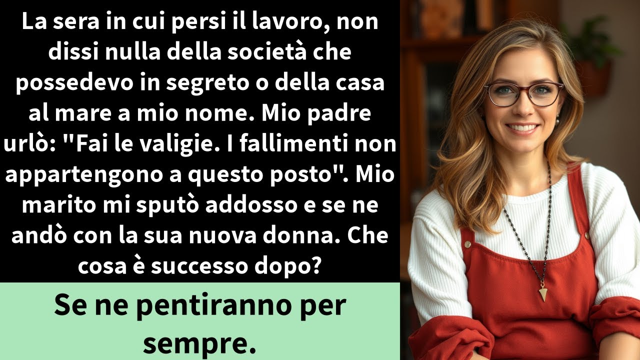 La sera in cui persi il lavoro, non dissi nulla della società che possedevo segretamente o della