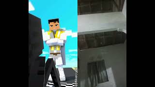 Zombie Becomes Sonic Gigachad in Metro Man Challenge #minecraft #animation #minecraftanimation