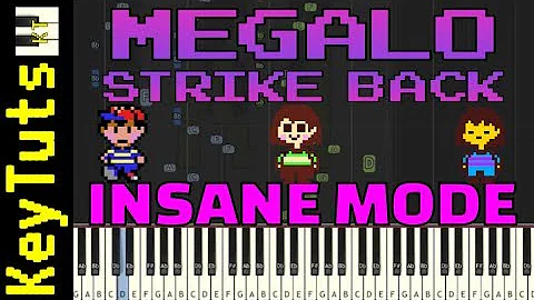 Learn to Play Megalo Strike Back by Toby Fox - Insane Mode
