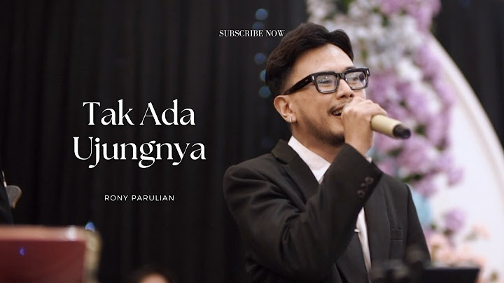 Tak Ada Ujungnya - Rony Parulian Live Cover | Good People Music