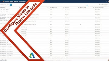 Quick Tip: How to Configure Views Inside your Fusion Lifecycle Workspace