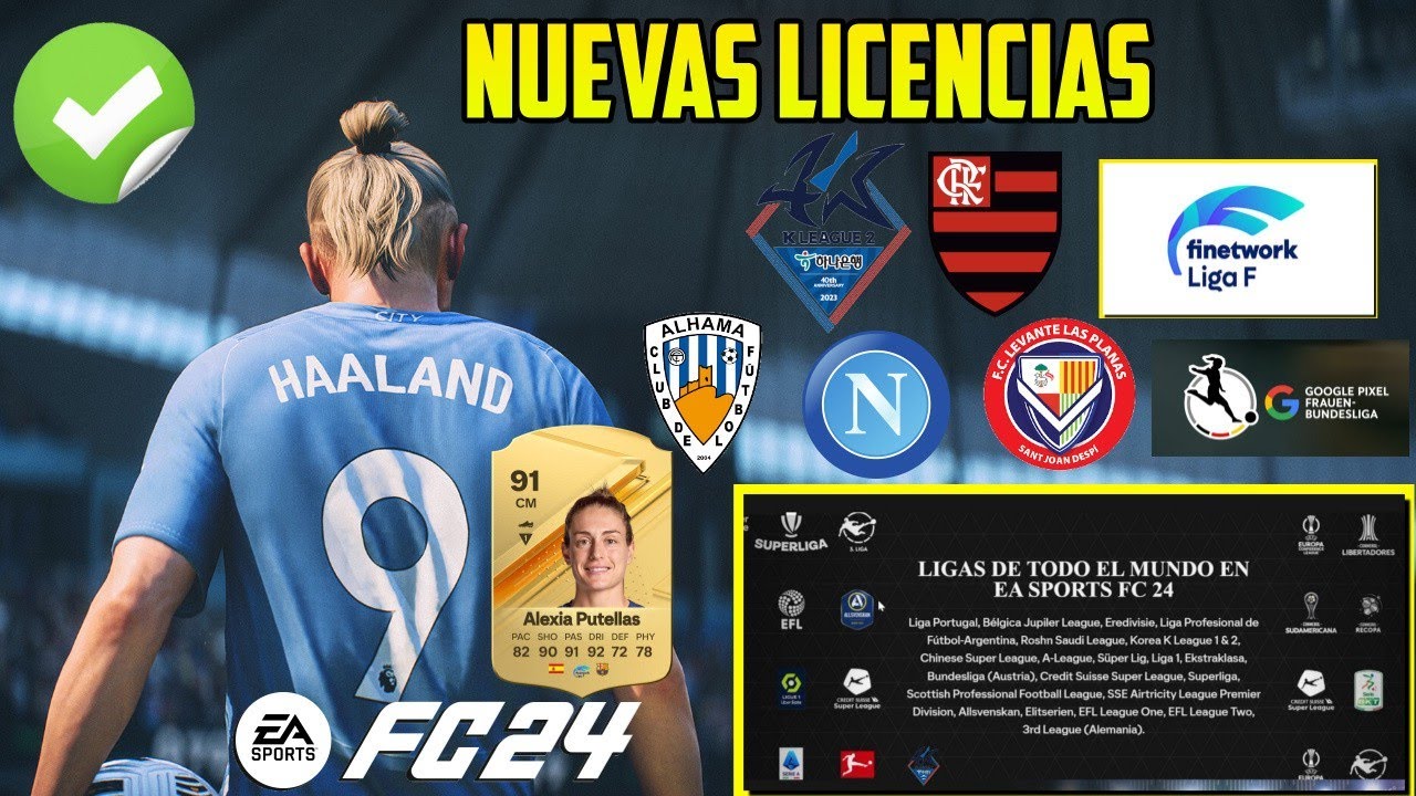 Autenticidad sin igual en EA SPORTS FC™ 24 - Ligas y licencias