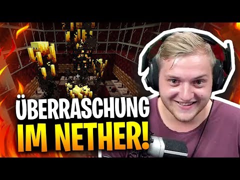 ?? Böse Überraschung beim ersten Nether Besuch?! | ??‍♂ Special Guest für Mob-Farm