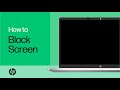 How to Fix an HP Laptop with a Black Screen | HP Computers | HP