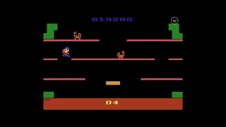 Starting My Monday with Mario Bros on the Atari 2600! Retro Vibes Only.