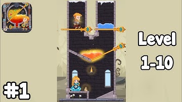 How to loot - pin pull & hero - gameplay walkthrough | part 1 (Level 1 - 5).