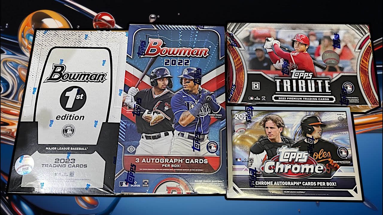 2023 TOPPS CHROME, Finest, Bowman, Tribute, 22 Update Sapphires & MORE