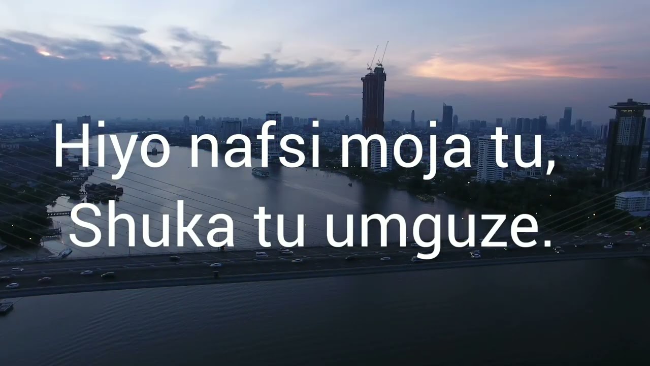Nafsi moja lyrics (Timam Evans)