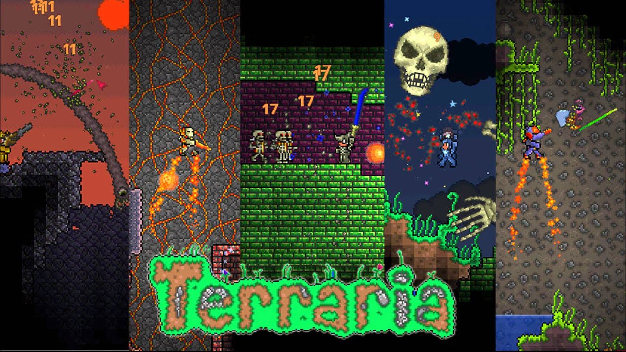 Terraria Soundtrack - Boss 2 (Wall of Flesh, The Twins) - YouTube