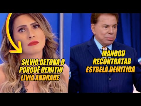 Bomba: Silvio Santos manda recontratar estrela e detona porque mandou Livia Andrade pro olho da rua