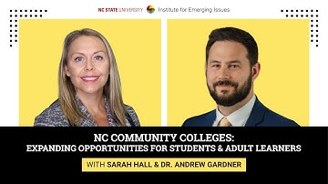 The Connector | S2, Ep. 15: NC Community Colleges: Expanding Opp. for Students & Adult Learners