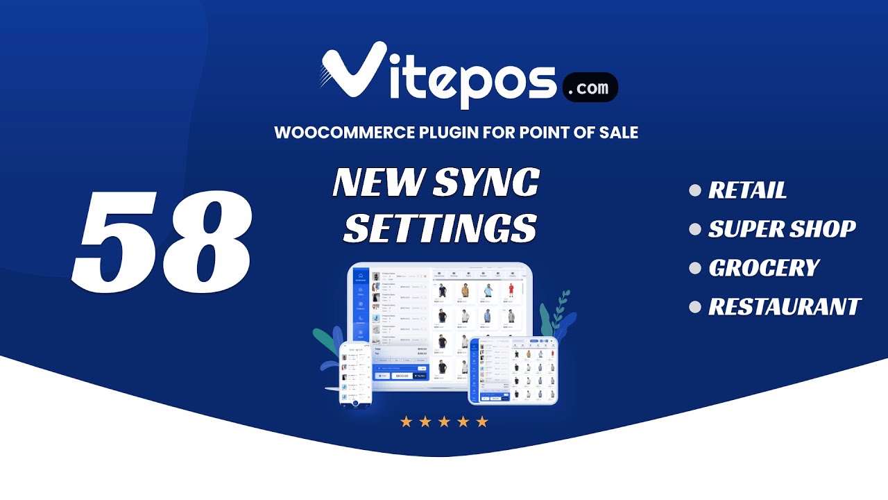 Product And Order Sync Settings- Vitepos