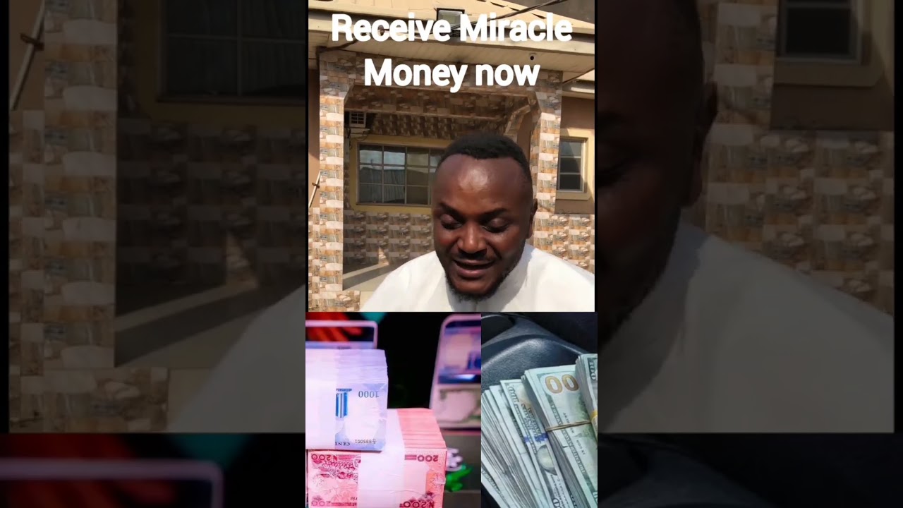Watch this video and see how people are Receiving Miracle money 