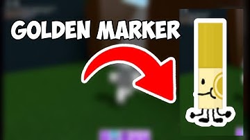 How to Get The “Golden Marker” | ROBLOX FIND THE MARKERS