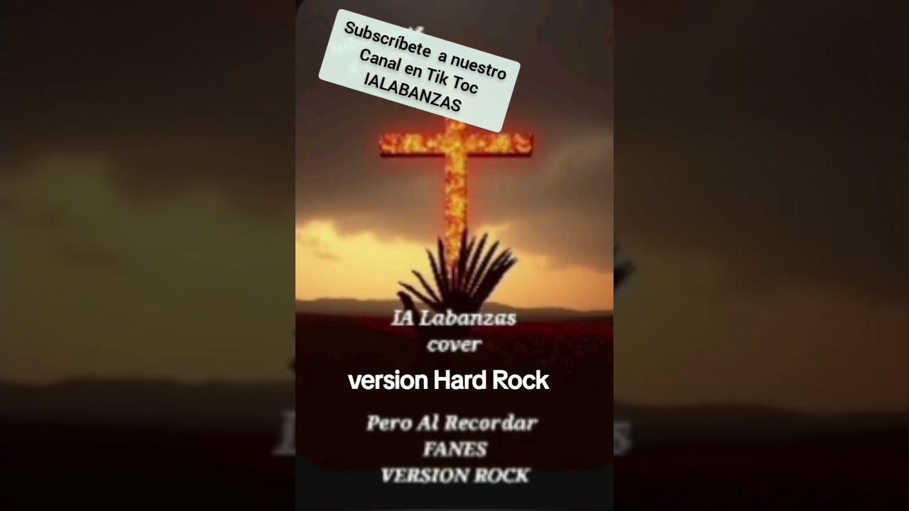 Pero al Recordar Version Hard Rock. COver IA. Fanes. 
