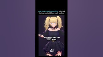 Grok Companions: Talk to an Anime Girl or a Rude Fox in Realtime