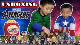AVENGERS ENDGAME MCDONALDS HAPPY MEAL TOYS | UNBOXING & REVIEW