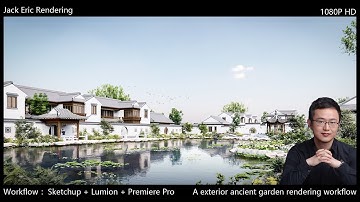 Lumion 9 Rendering Exterior Tutorial #15 Ancient building render workflow