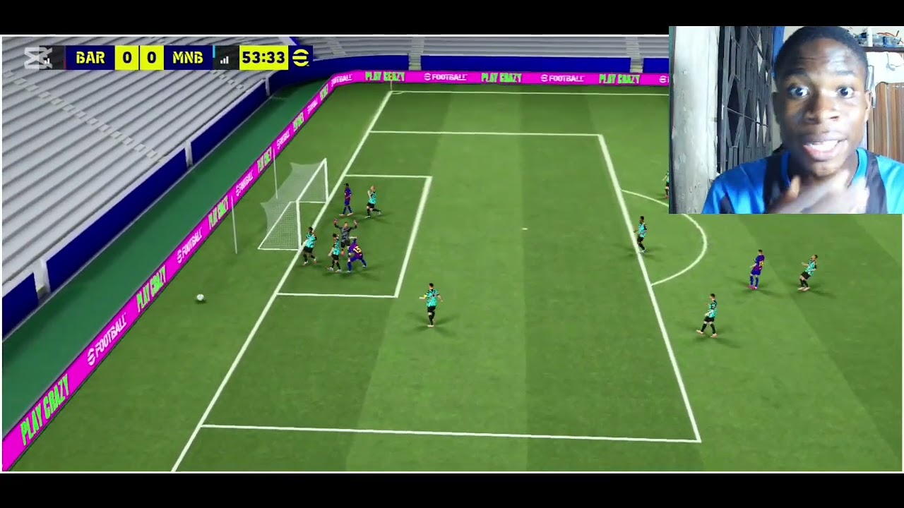 I TRIED BARCELONA CURRENT FORMATION and this happened 