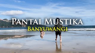Pantai Mustika Banyuwangi - Pantai indah, luas, panjang, seru!