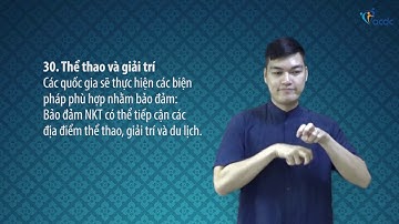 Công ước quốc tế về Quyền của người khuyết tật - Điều 30.9, Thể thao và giải trí
