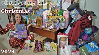 What I Got My Kids for Christmas 2023 | Ages 18 Months to 9 Years Old