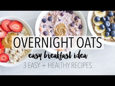 overnight-oats-3-ways-|-easy-+-healthy-breakfast-ideas