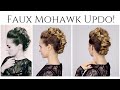 Faux Mohawk Updo!