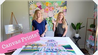 Making a Canvas Print Look Like an Original Painting