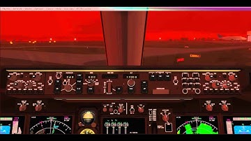 IFly 747-400 V2 Cold and Dark Start + flight and ILS Landing