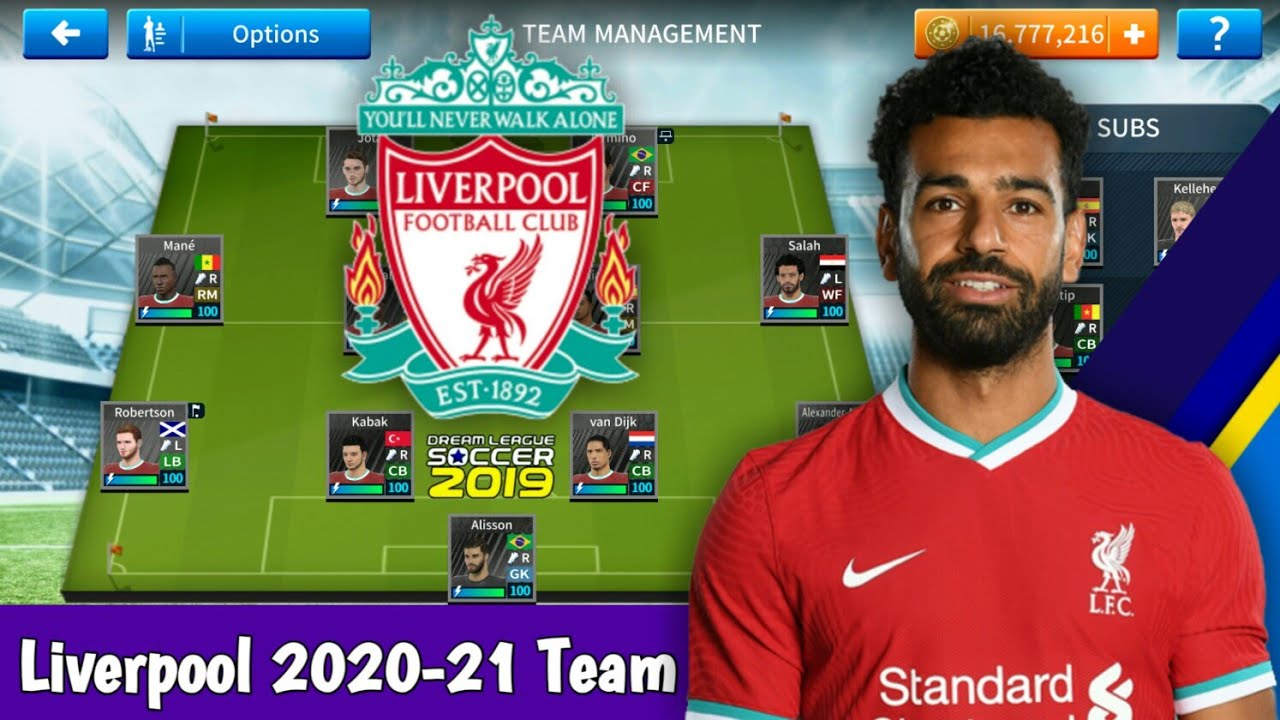 How To Create Liverpool 2020-21 Team in Dream League Soccer 2019