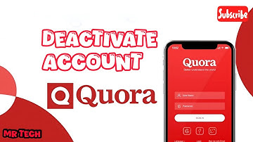How to Deactivate Account in Quora Application 
