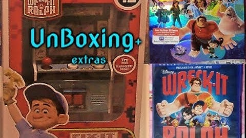 Fix-It Felix Jr. - UnBoxing + Extras