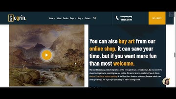 Gogrin – Art Gallery and Museum WordPress Theme
