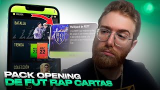 RODRIGO QUESADA HACE SU PACK OPENING DE FUT RAP CARTAS *ABRE MULTIPACK ROTY DE 1 MILLÓN DE MONEDAS* screenshot 1