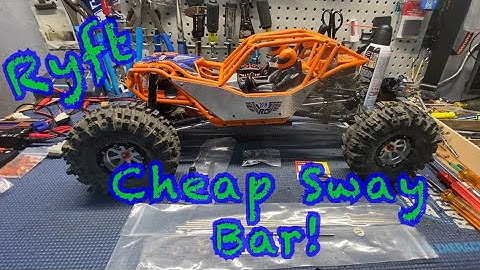 Axial Ryft Cheap Sway Bar Mod! How To!