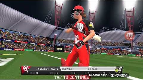 Big bash cricket 2018 gameplay of Android