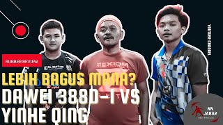 Review Dawei 388D-1 vs Yinhe Qing with Hery, Ari, Ilham & Nico #Pingpong #Tabletennis screenshot 4