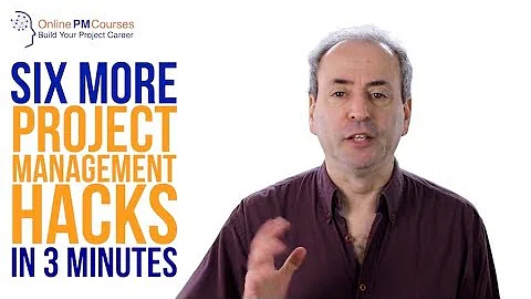 6 More Project Management Hacks in 3 Minutes