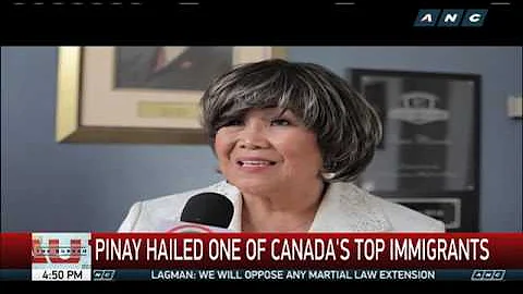 Filipina hailed one of Canada's top immigrants
