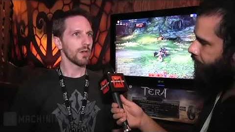 E3 2011 Machinima Coverage TERA interview w producer Chris Hager