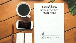 Story wa π keren antara kopi dan hp