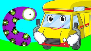 Camper Caravan | Educational Camping Vehicle for Kids | Letter C by ABC Planet 1,428,601 views 2 years ago 2 minutes, 41 seconds