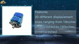 Fixed displacement vane pumps PVV Series
