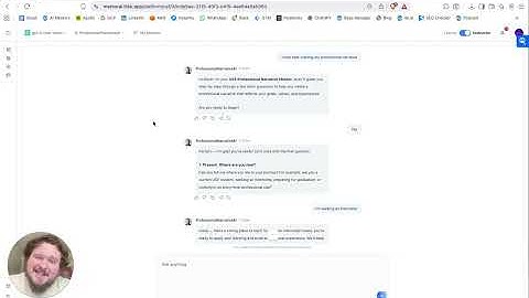 mentorAI | ProfessionalNarrativeAI Mentor Demo