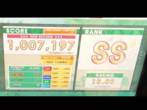 【CHUNITHM】Nhelv MASTER 1007k FC