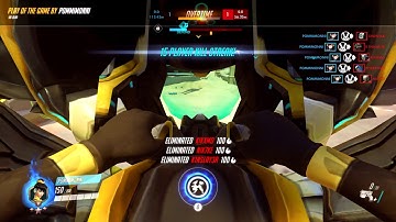 Overwatch Dva Bomb Quintuple Kill - Hollywood