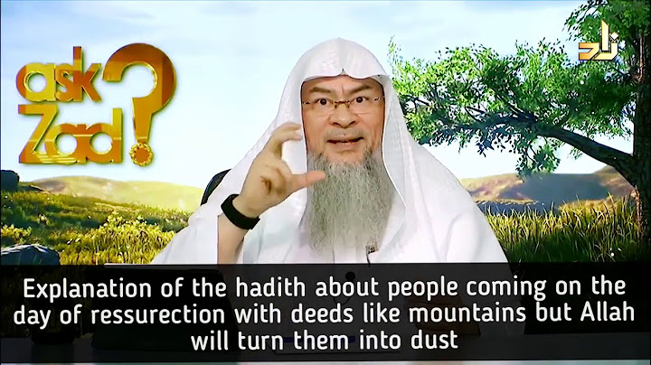 People coming on Day Of Judgement with Mountains of Good Deeds but Allah will turn them into dust