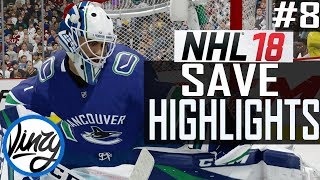 STACKING PADS - SAVE HIGHLIGHTS! (NHL 18) [#8]