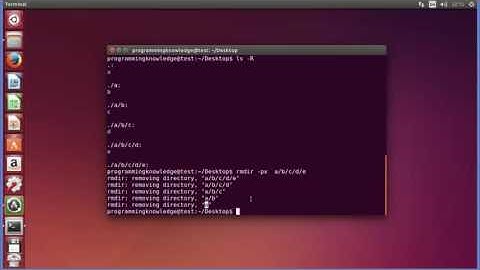 Linux Command Line Tutorial For Beginners 7   rm and rmdir commands for linux